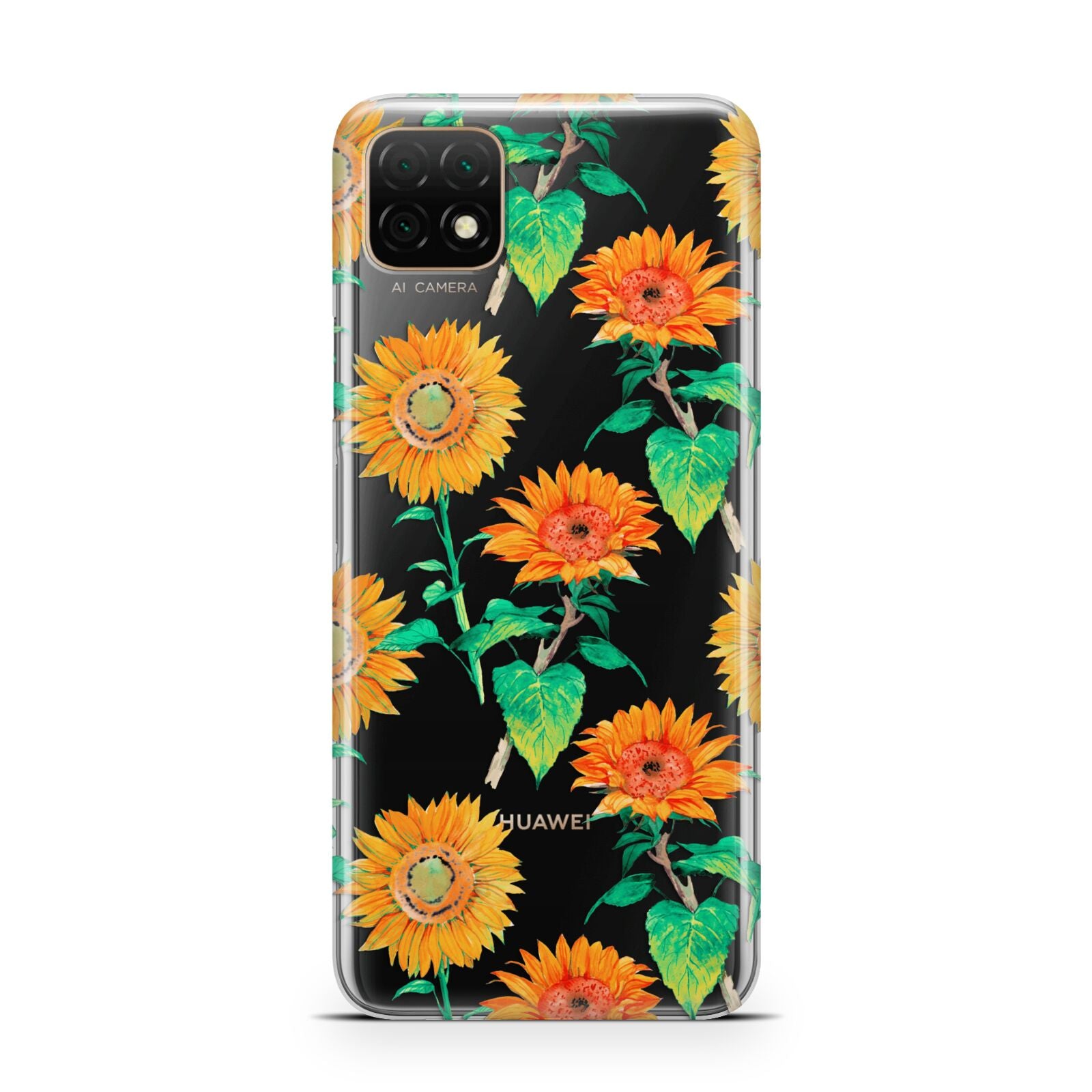Sunflower Pattern Huawei Enjoy 20 Phone Case