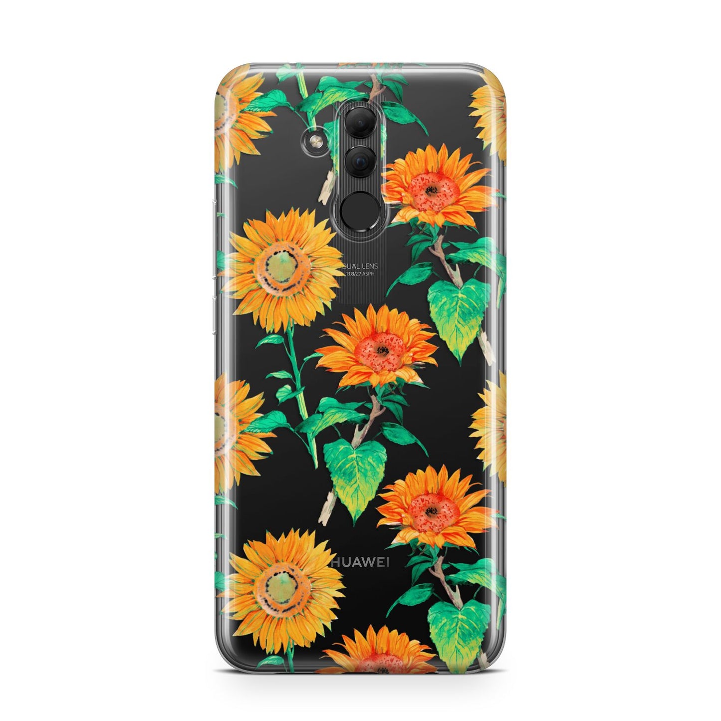 Sunflower Pattern Huawei Mate 20 Lite