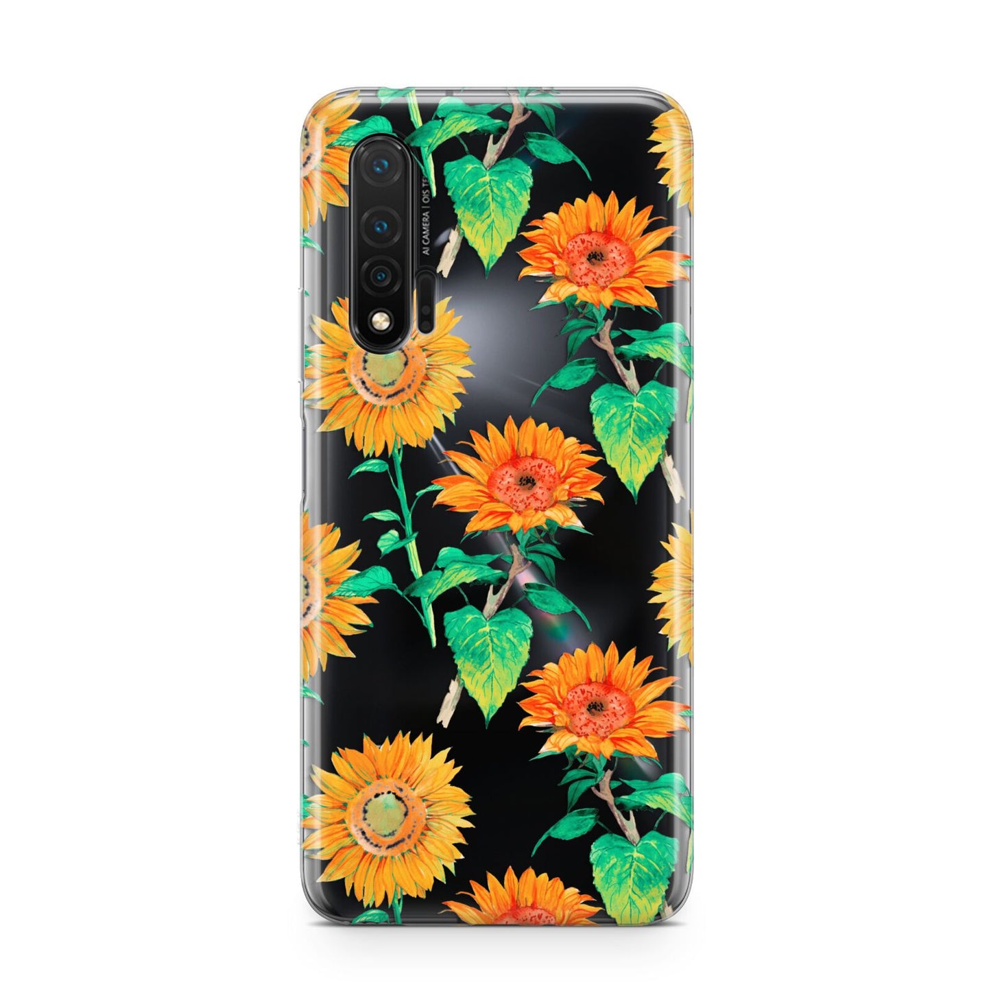 Sunflower Pattern Huawei Nova 6 Phone Case