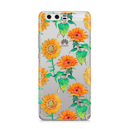 Sunflower Pattern Huawei P10 Phone Case