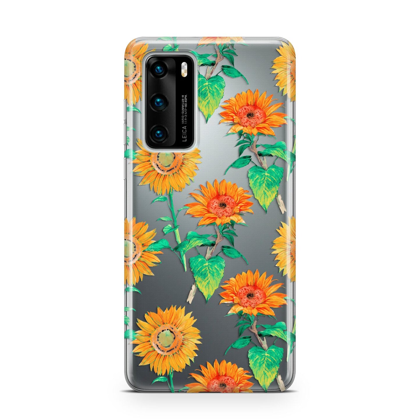 Sunflower Pattern Huawei P40 Phone Case