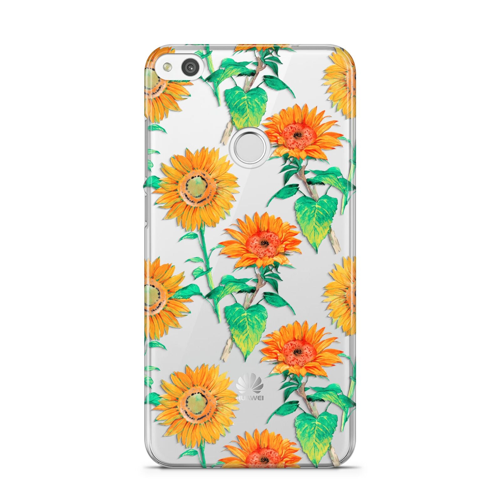 Sunflower Pattern Huawei P8 Lite Case