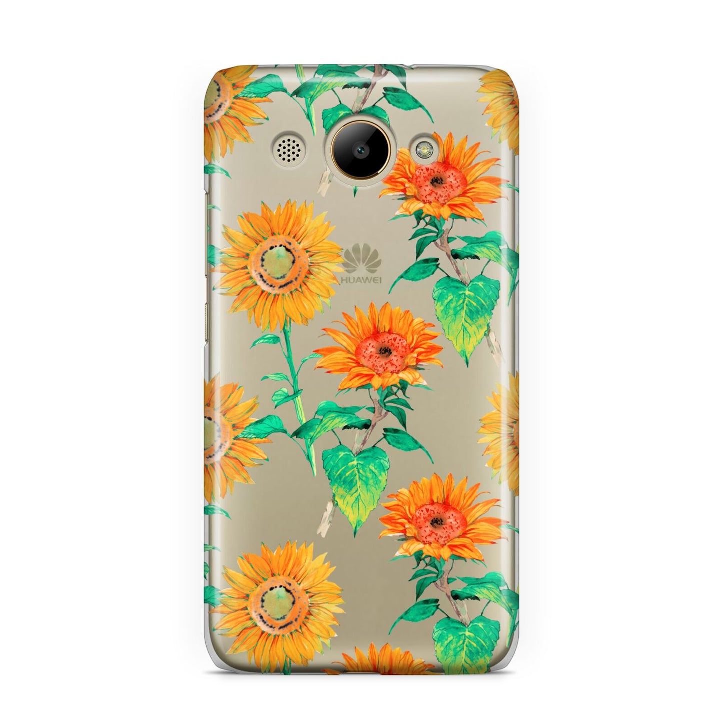 Sunflower Pattern Huawei Y3 2017