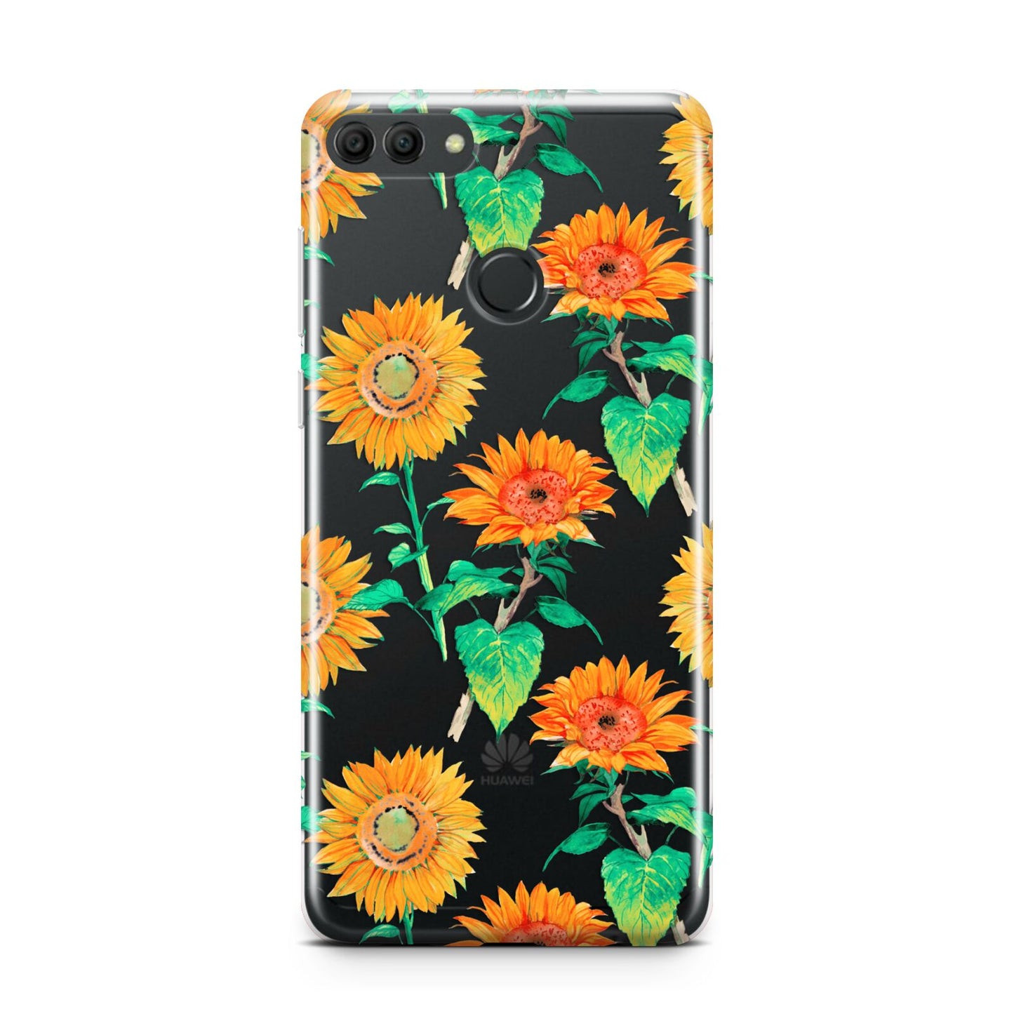 Sunflower Pattern Huawei Y9 2018