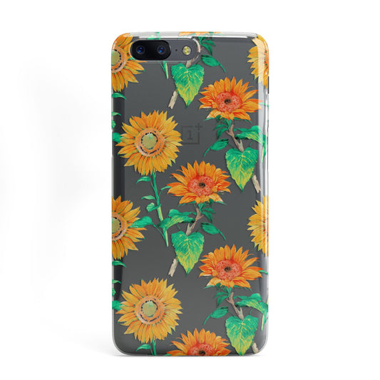 Sunflower Pattern OnePlus Case