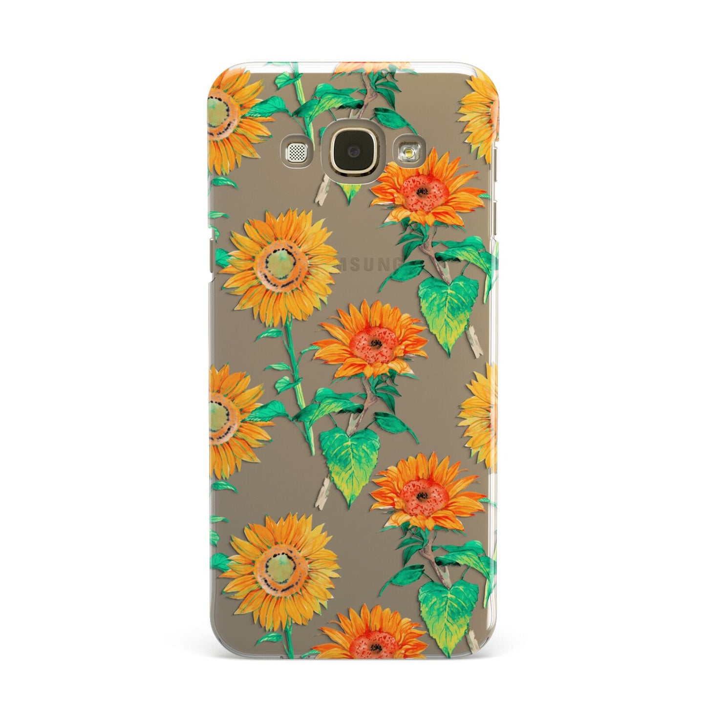 Sunflower Pattern Samsung Galaxy A8 Case