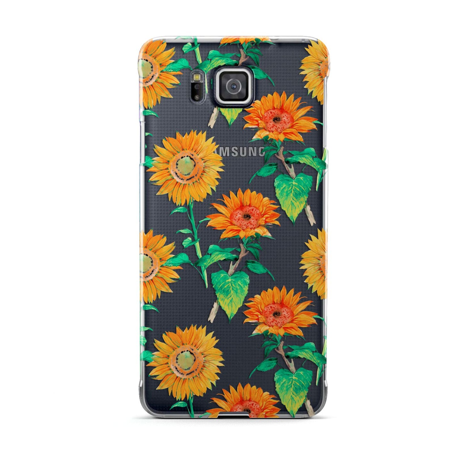 Sunflower Pattern Samsung Galaxy Alpha Case