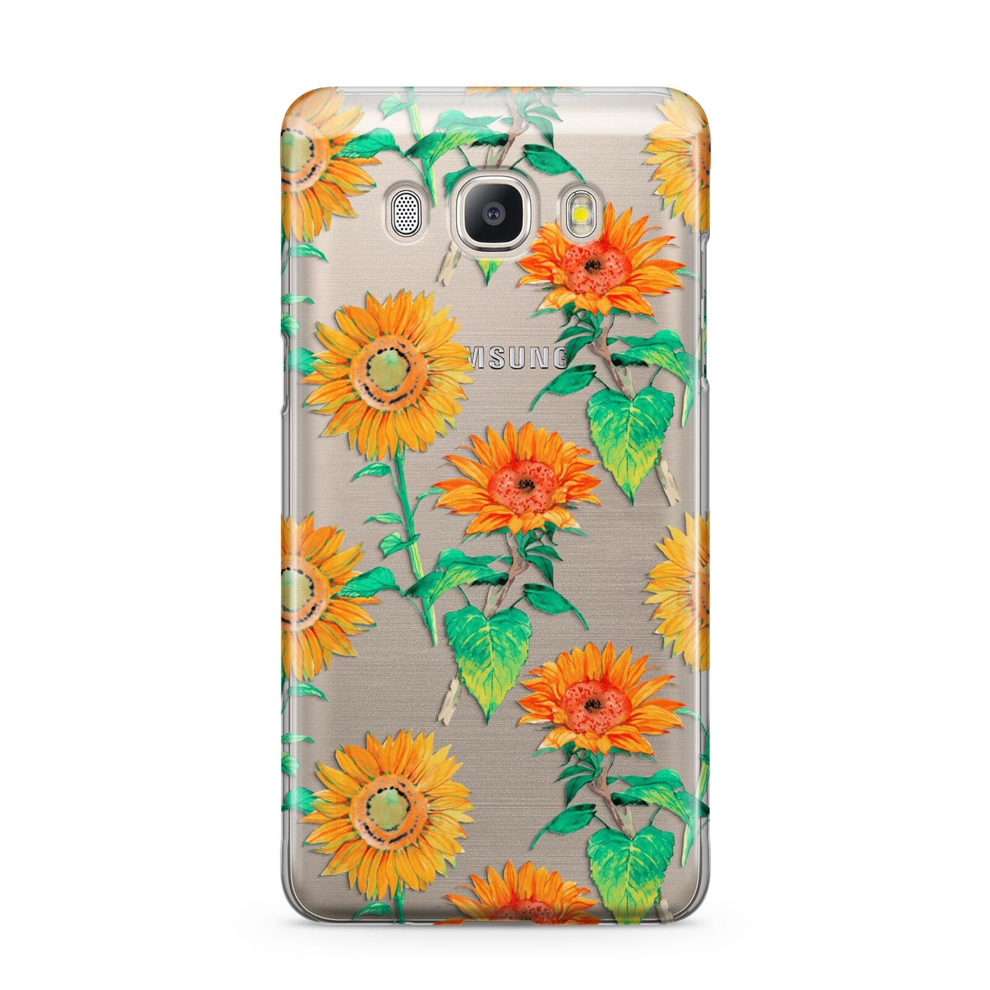 Sunflower Pattern Samsung Galaxy J5 2016 Case