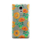 Sunflower Pattern Samsung Galaxy Note 4 Case