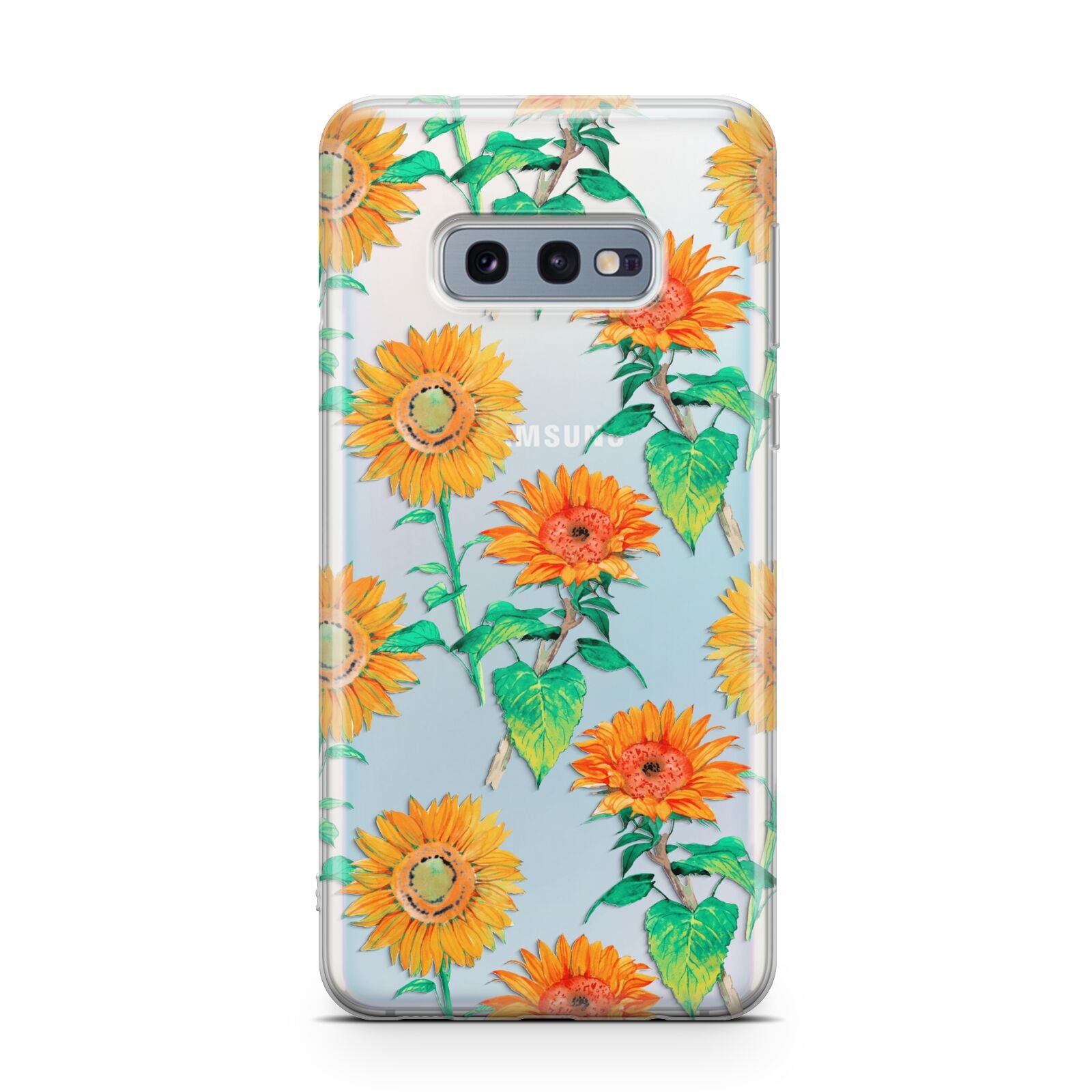 Sunflower Pattern Samsung Galaxy S10E Case