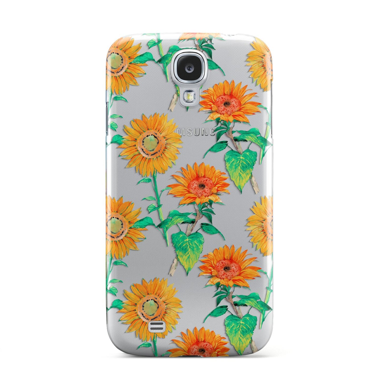 Sunflower Pattern Samsung Galaxy S4 Case
