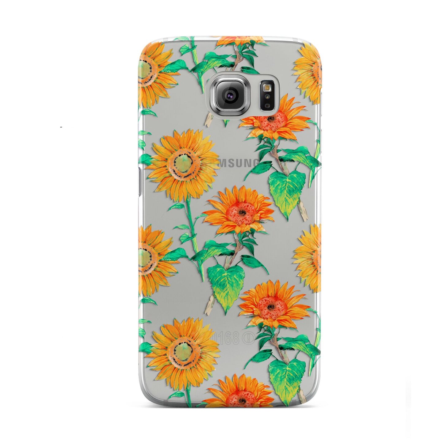 Sunflower Pattern Samsung Galaxy S6 Case