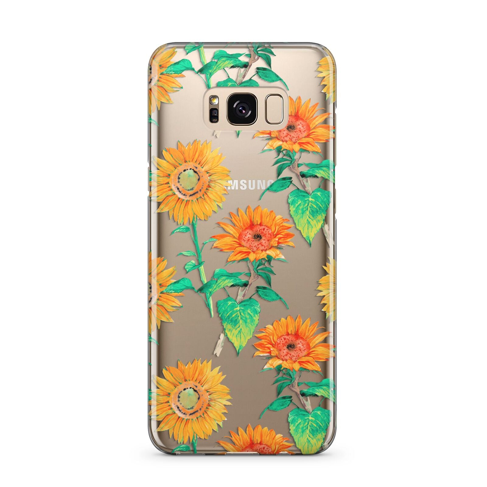 Sunflower Pattern Samsung Galaxy S8 Plus Case
