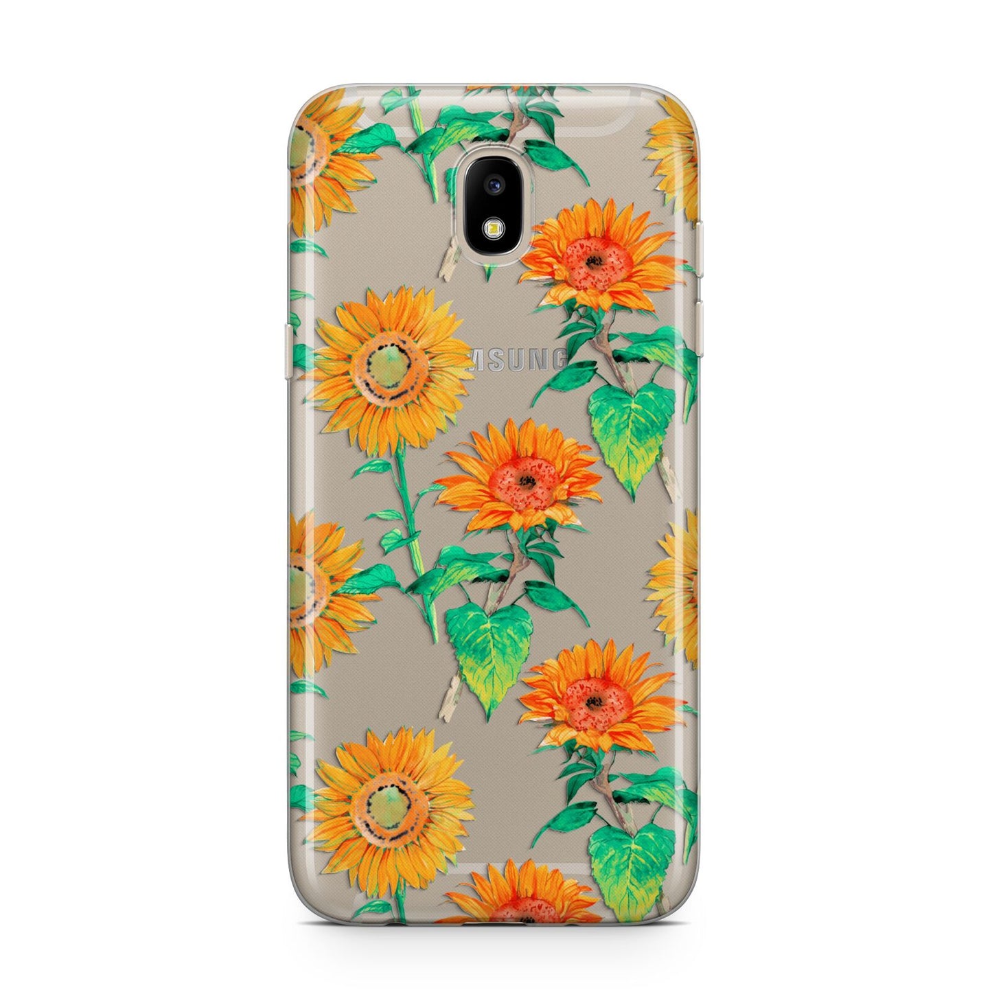 Sunflower Pattern Samsung J5 2017 Case