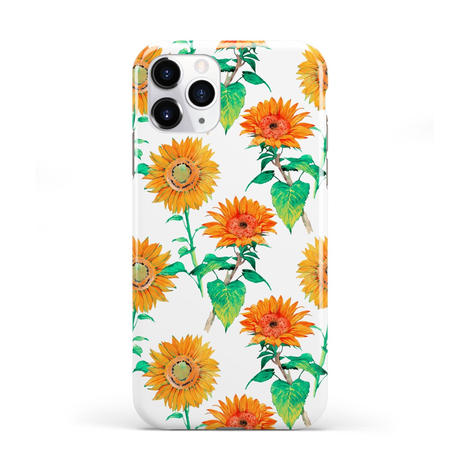 Sunflower Pattern iPhone 11 Pro 3D Tough Case
