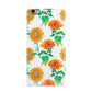 Sunflower Pattern iPhone 6 Plus 3D Snap Case on Gold Phone