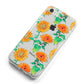 Sunflower Pattern iPhone 8 Bumper Case on Silver iPhone Alternative Image