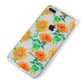 Sunflower Pattern iPhone 8 Plus Bumper Case on Silver iPhone Alternative Image