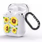 Sunflowers AirPods Clear Case Side Image