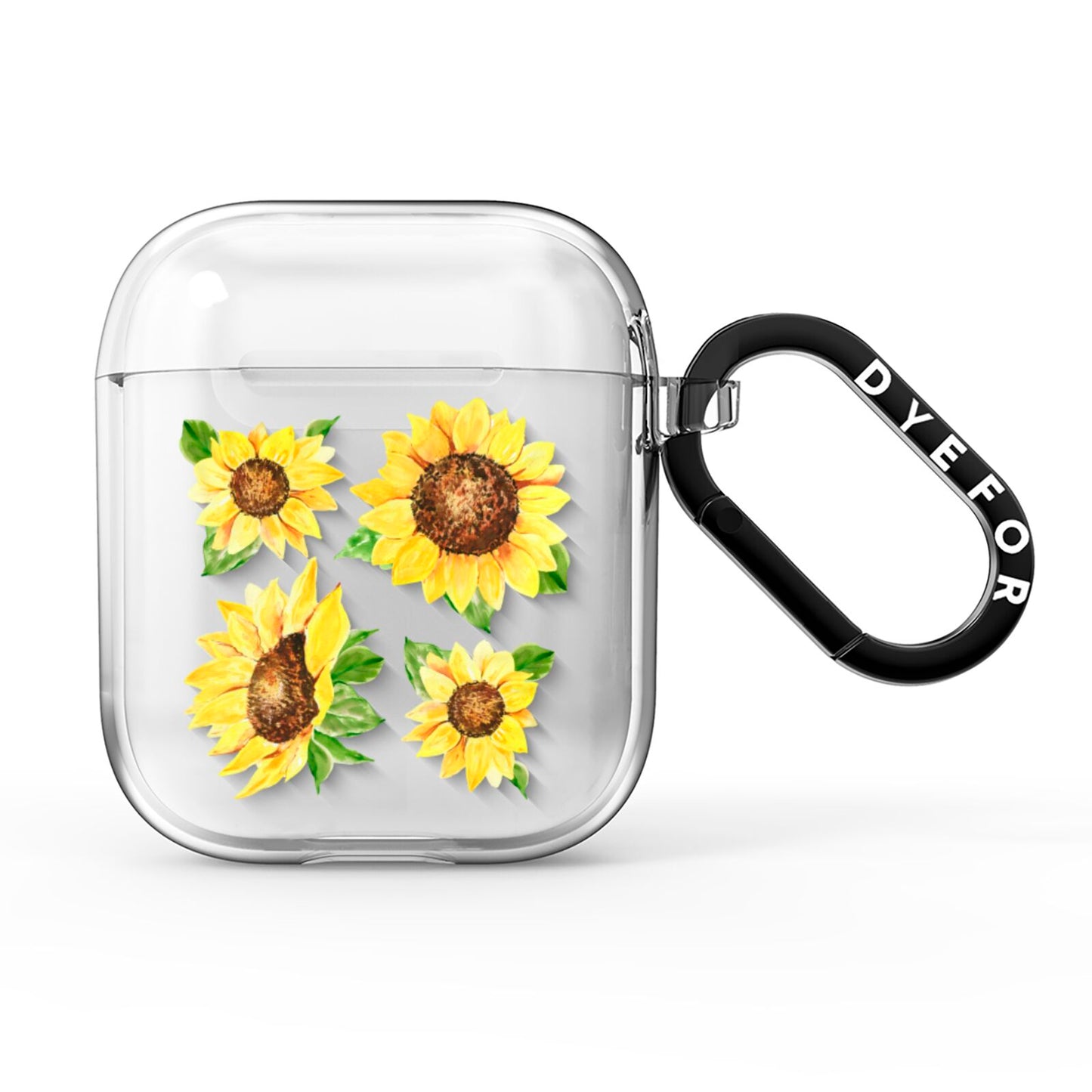 Sunflowers AirPods Clear Case