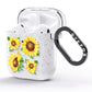 Sunflowers AirPods Glitter Case Side Image