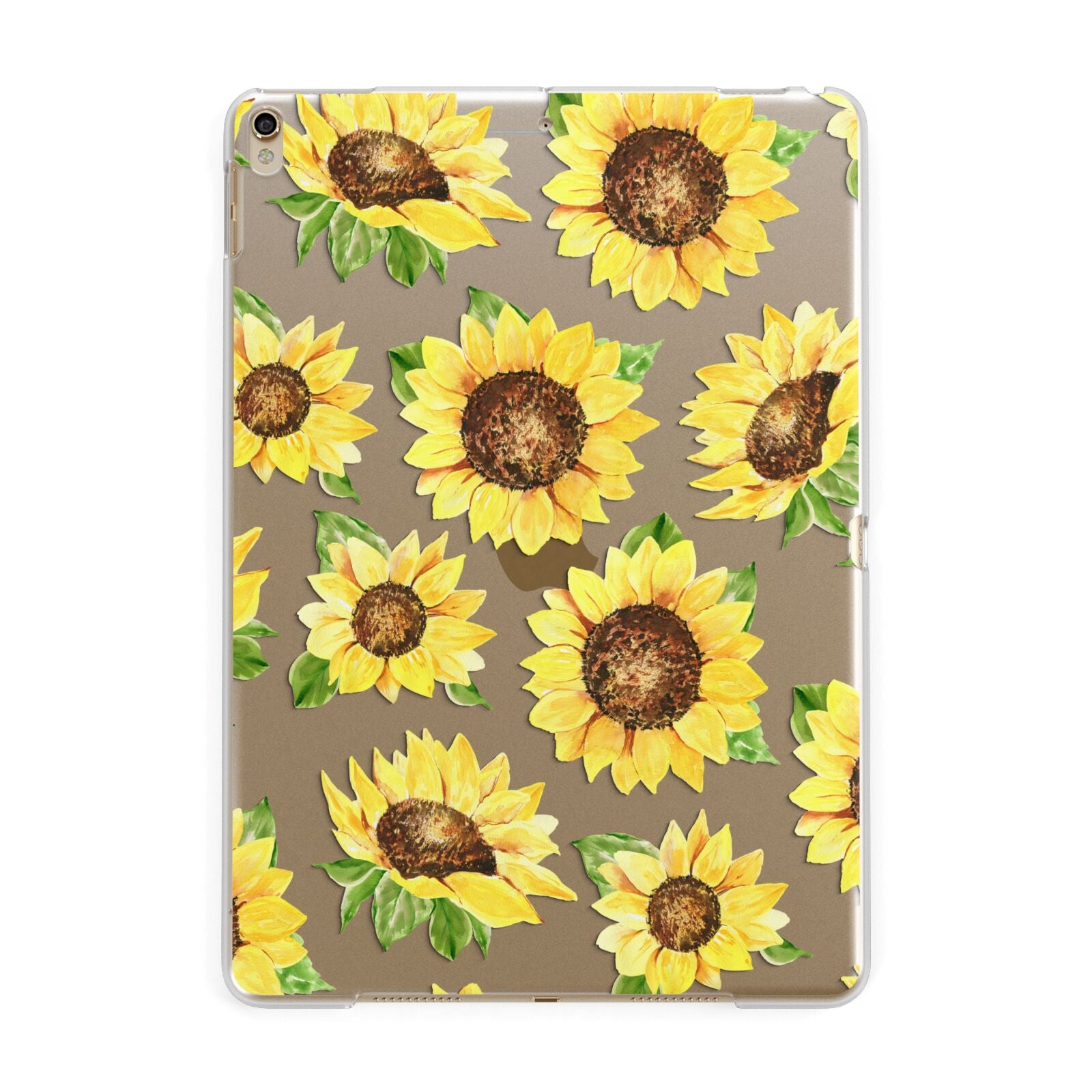 Sunflowers Apple iPad Gold Case