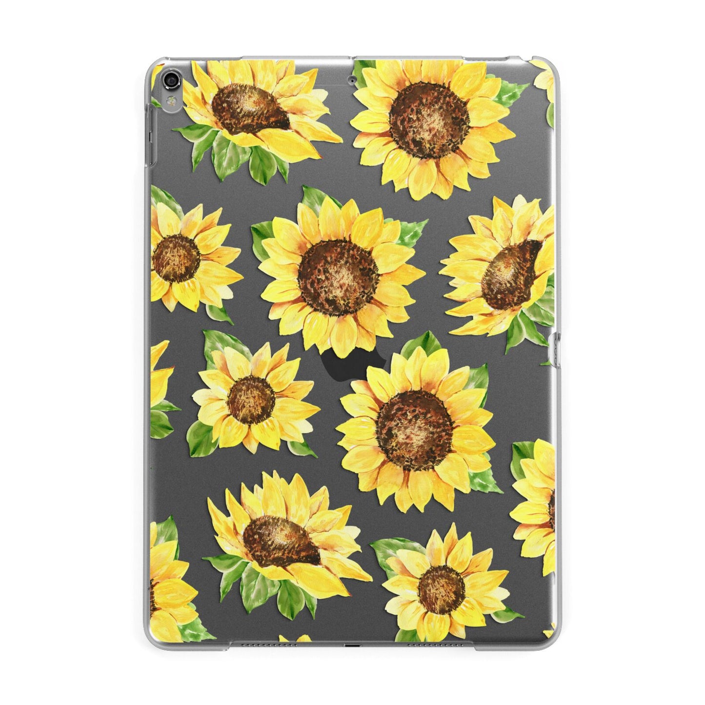 Sunflowers Apple iPad Grey Case
