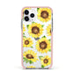 Sunflowers Apple iPhone 11 Pro in Silver with Pink Impact Case