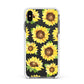 Sunflowers Apple iPhone Xs Max Impact Case White Edge on Black Phone