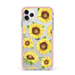 Sunflowers iPhone 11 Pro Max Impact Pink Edge Case