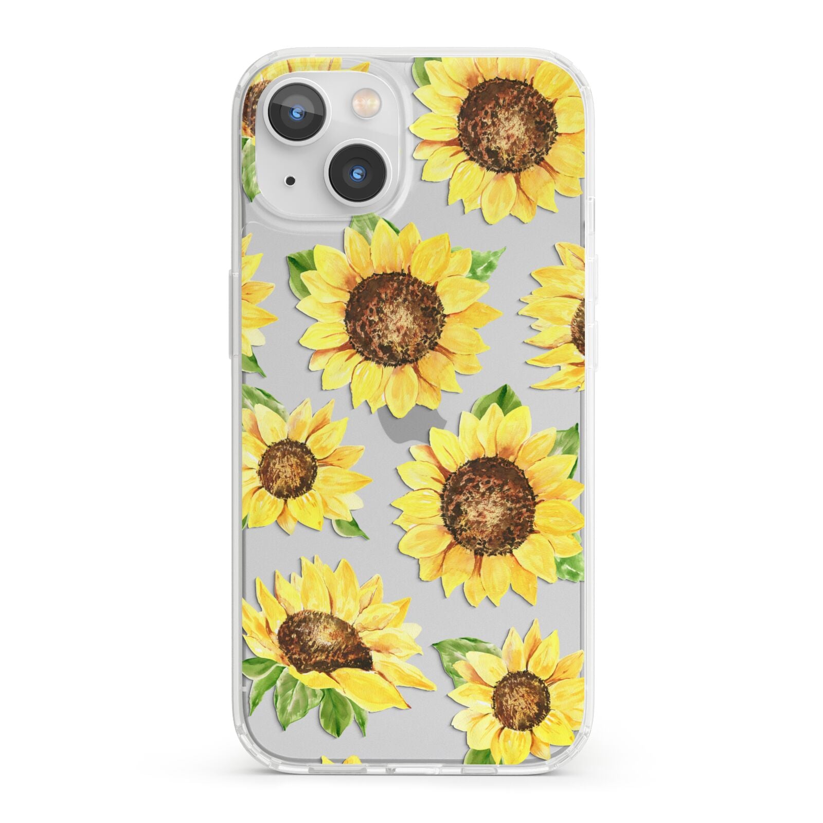 Sunflowers iPhone 13 Clear Bumper Case