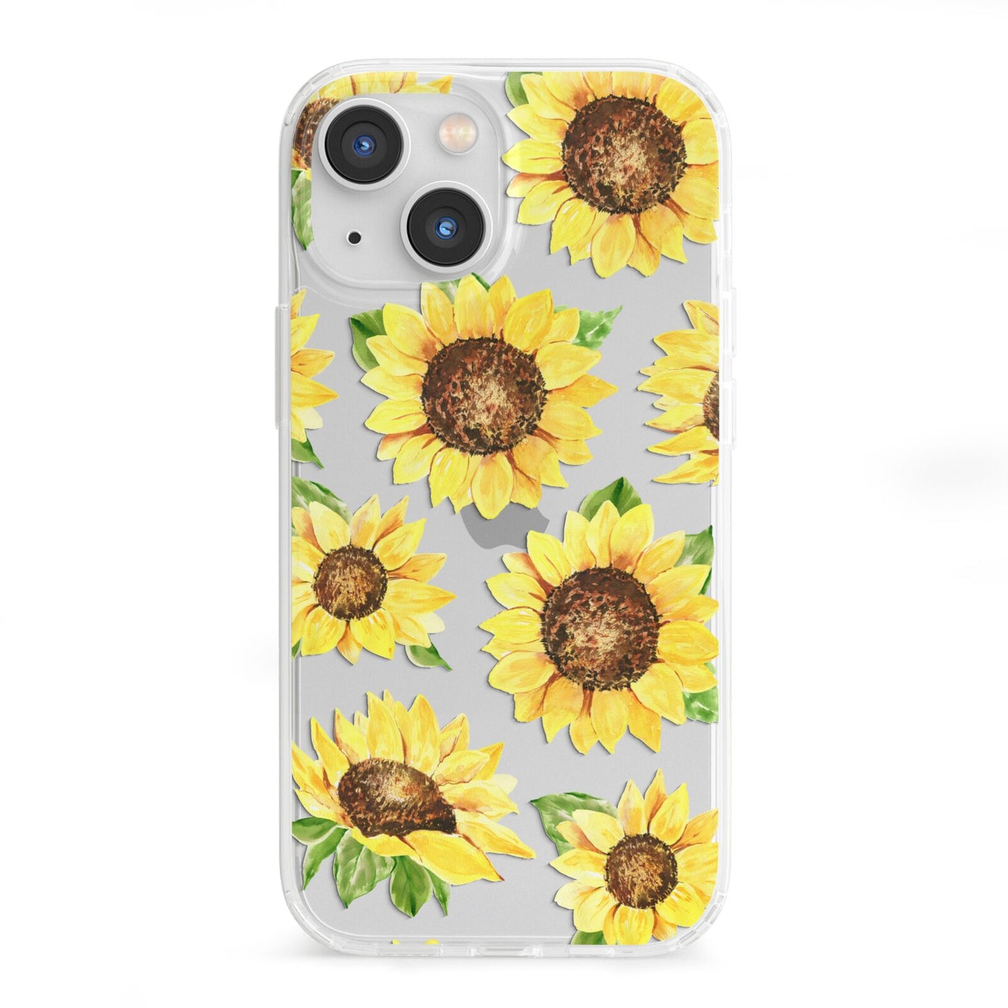 Sunflowers iPhone 13 Mini Clear Bumper Case