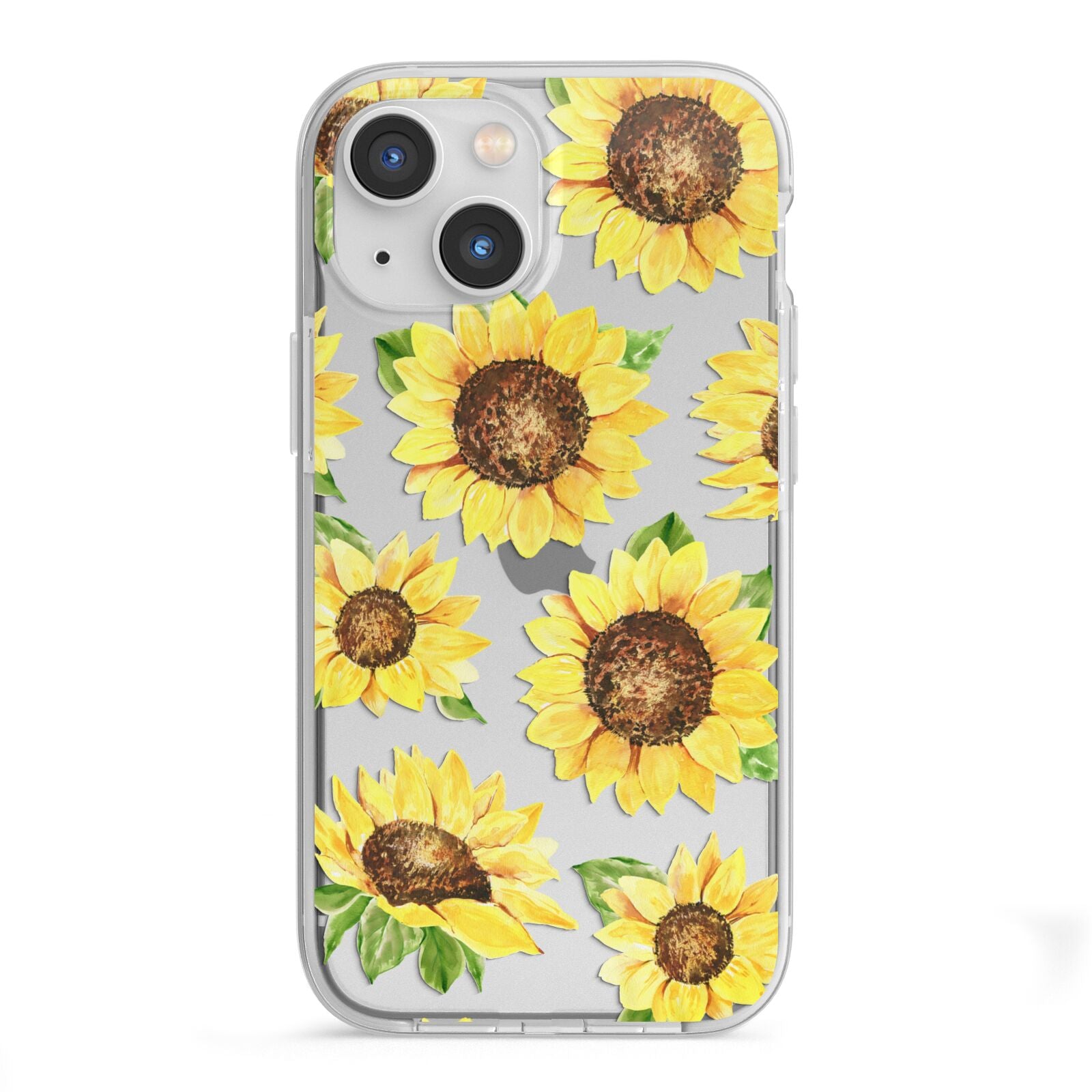 Sunflowers iPhone 13 Mini TPU Impact Case with White Edges