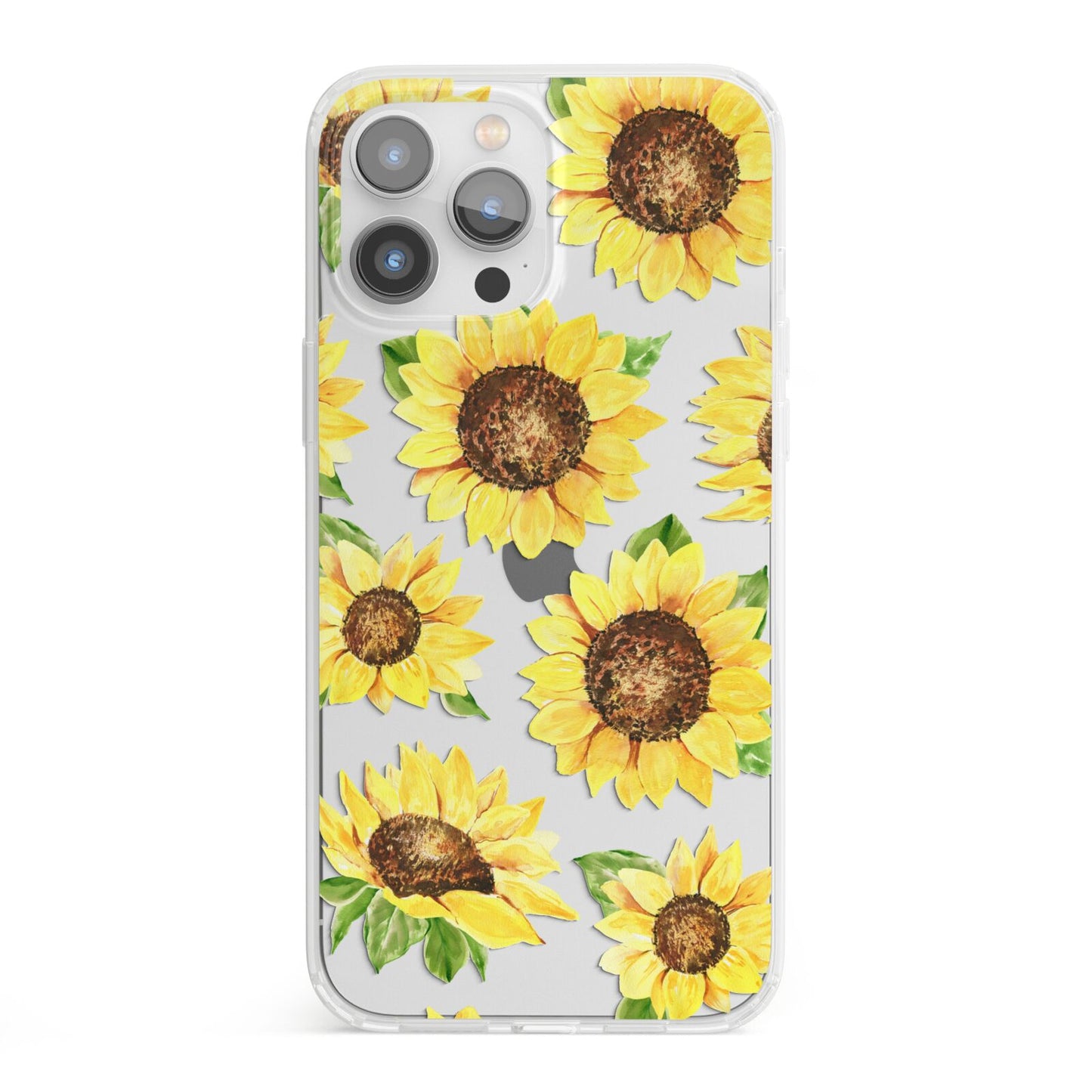 Sunflowers iPhone 13 Pro Max Clear Bumper Case