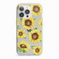Sunflowers iPhone 13 Pro TPU Impact Case with White Edges