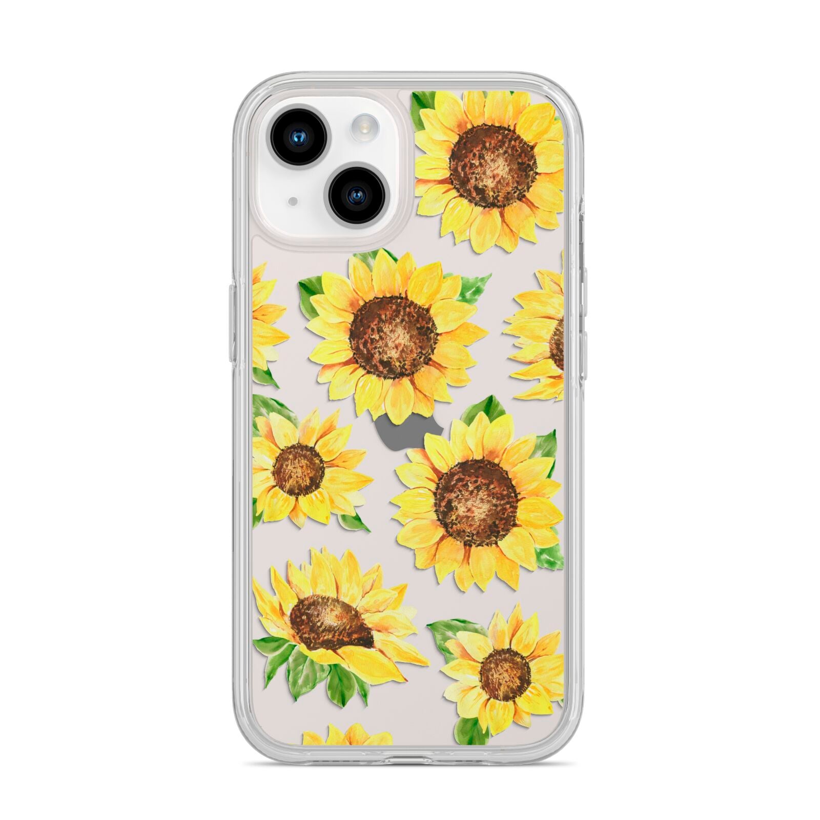 Sunflowers iPhone 14 Clear Tough Case Starlight