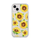 Sunflowers iPhone 14 Plus Clear Tough Case Starlight