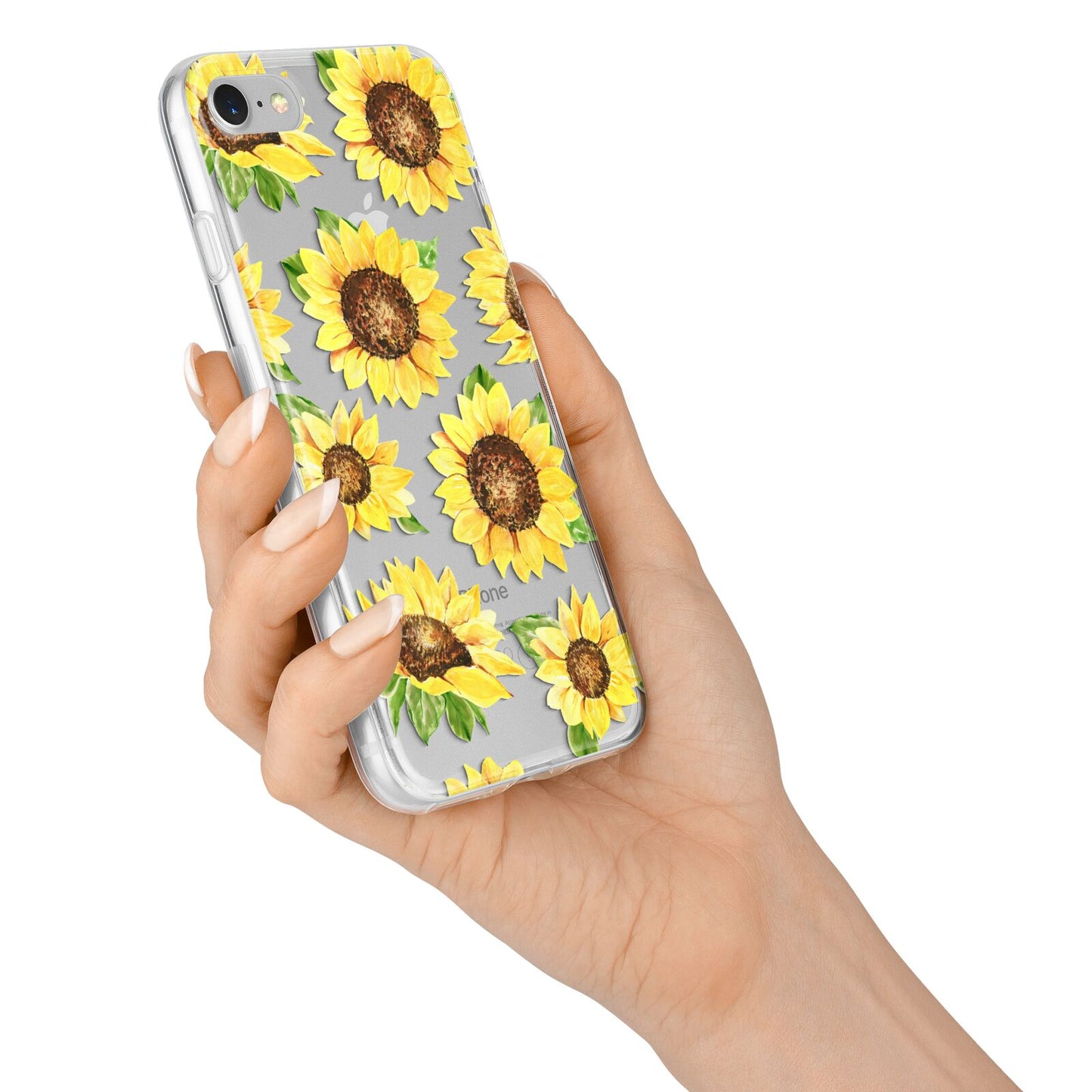 Sunflowers iPhone 7 Bumper Case on Silver iPhone Alternative Image
