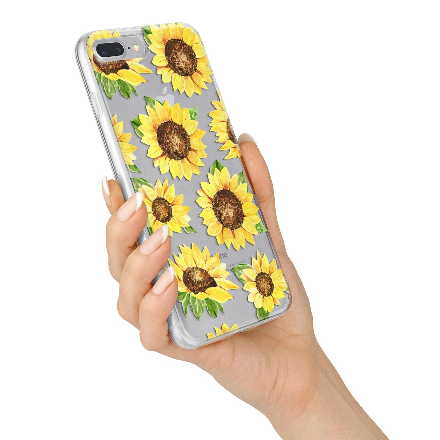 Sunflowers iPhone 7 Plus Bumper Case on Silver iPhone Alternative Image