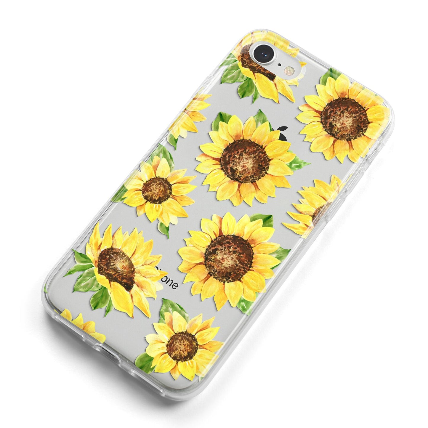 Sunflowers iPhone 8 Bumper Case on Silver iPhone Alternative Image