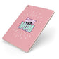 Super Mum Mothers Day Apple iPad Case on Rose Gold iPad Side View