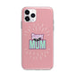 Super Mum Mothers Day Apple iPhone 11 Pro in Silver with Bumper Case