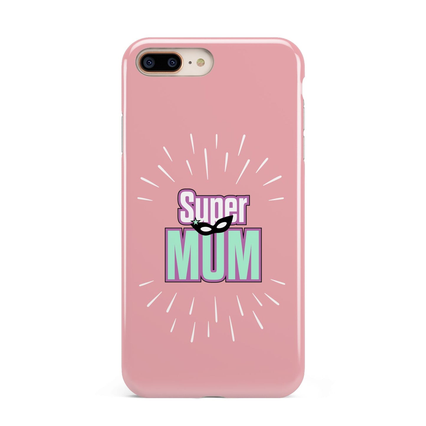 Super Mum Mothers Day Apple iPhone 7 8 Plus 3D Tough Case
