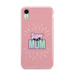 Super Mum Mothers Day Apple iPhone XR White 3D Tough Case