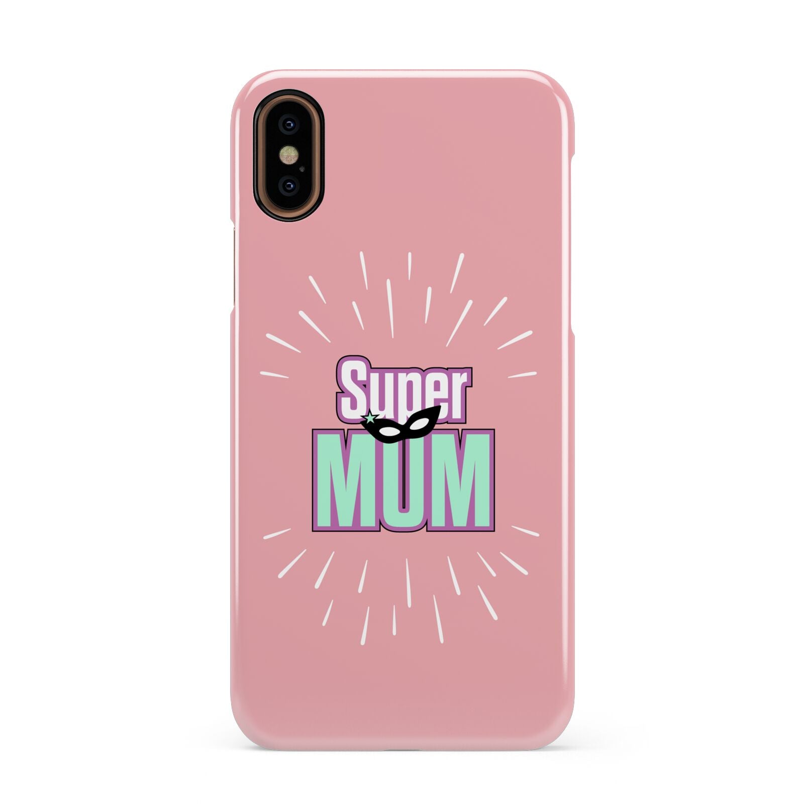 Super Mum Mothers Day Apple iPhone XS 3D Snap Case