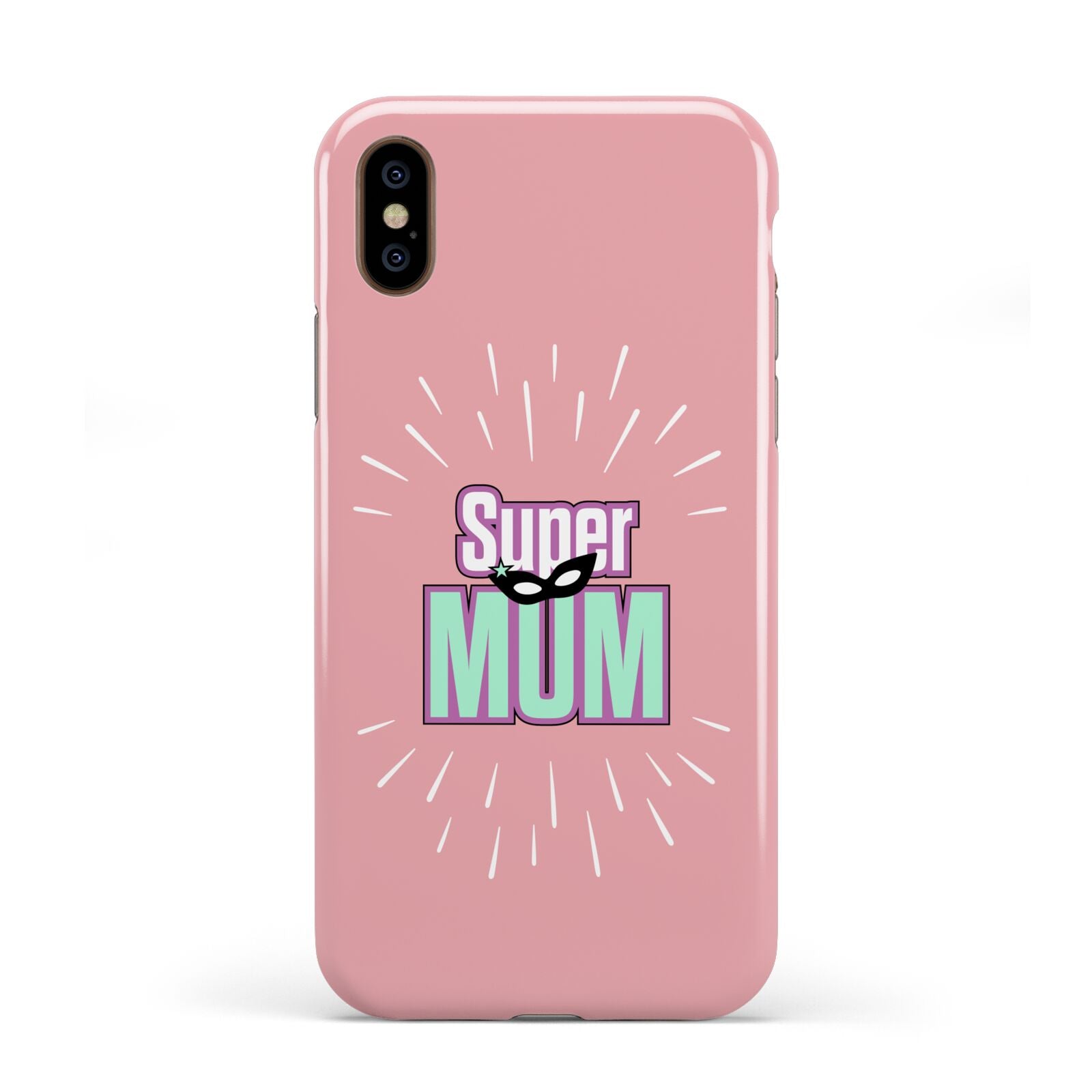 Super Mum Mothers Day Apple iPhone XS 3D Tough
