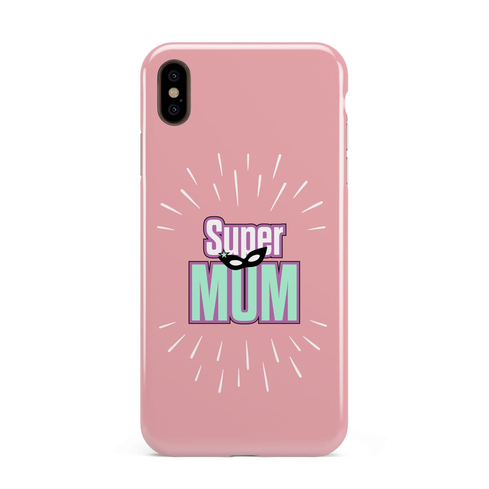 Super Mum Mothers Day Apple iPhone Xs Max 3D Tough Case