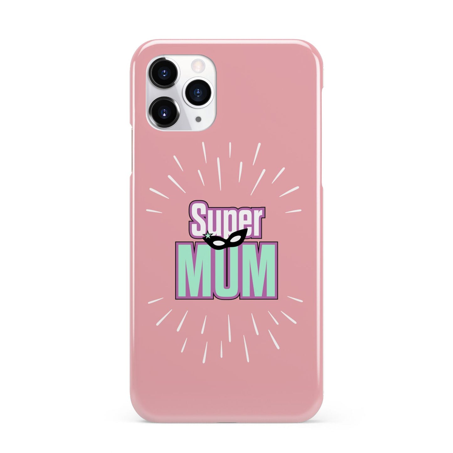 Super Mum Mothers Day iPhone 11 Pro 3D Snap Case