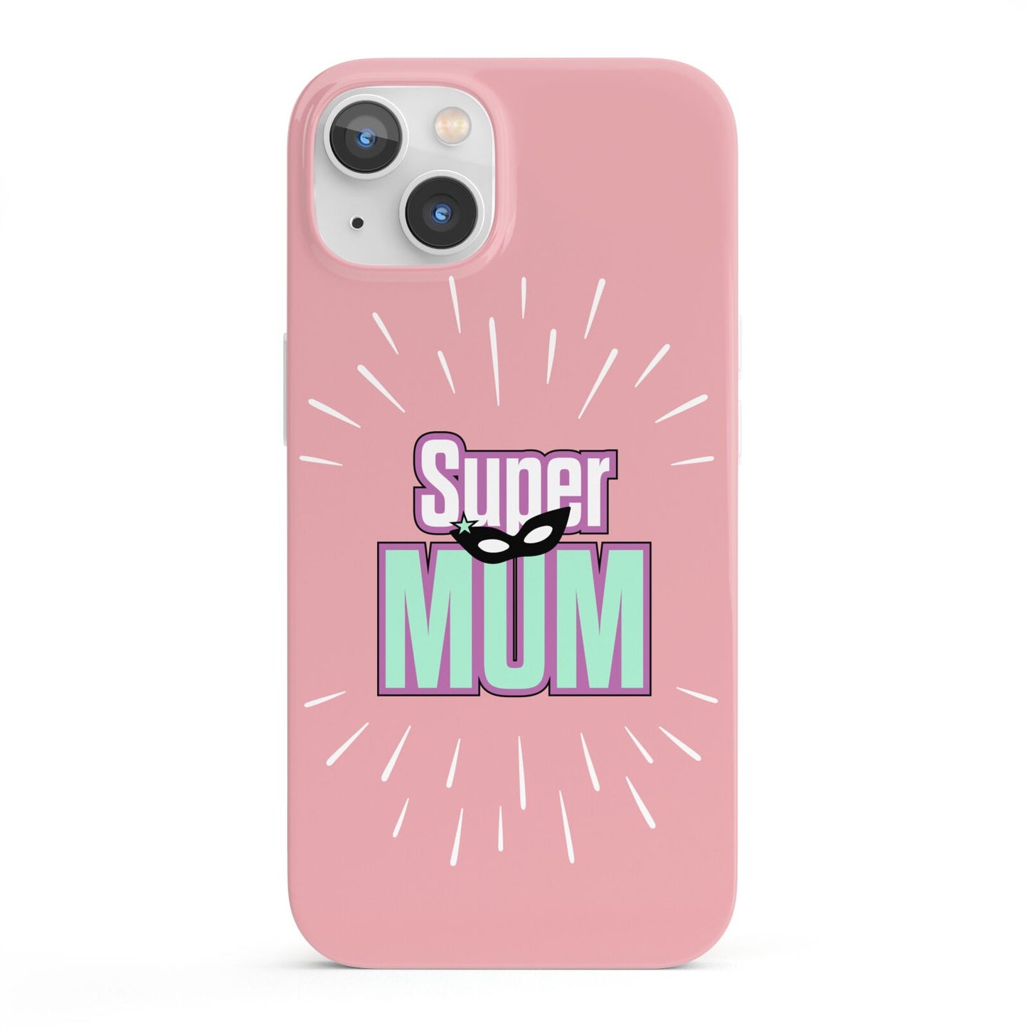 Super Mum Mothers Day iPhone 13 Full Wrap 3D Snap Case