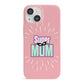 Super Mum Mothers Day iPhone 13 Mini Full Wrap 3D Snap Case